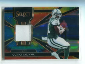 2018 Select PATCH Prizm Tie Dye Quincy Enunwa/25 Nebraska / New York Jets - Picture 1 of 1