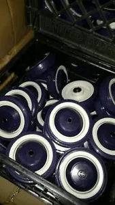 Replacement Shopping Cart Wheel - 5" x 1-1/4" Polyurethane Wheel Only - Picture 1 of 1