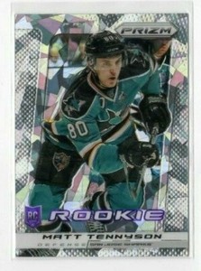 Matt Tennyson 13-14 Prizm Rookie Cracked Ice Toronto Fall Expo #279 SJ Sharks