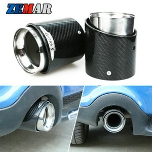 1PC Car Exhaust Pipe Tip For MINI Cooper F55 F54 F56 F57 F60 R55 R56 R57 R58 R60 - Foto 1 di 6
