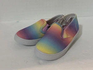 Swiggles Talla 5 Niñas Pequeñas Zapatos Sin Cordones Tenis Lindo Arco Iris Informal Nuevo 🌈 - Imagen 1 de 10