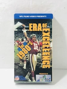 Vintage NFL FILMS VIDEO: The 1980s Era Of Excellence 1989, 30 Minutes, Color - Foto 1 di 3
