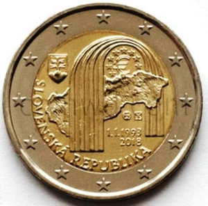 Eslovaquia 2 euros 2018 Republica (#3879) - Imagen 1 de 1