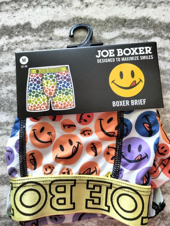 Joe Boxer COLORIDO Microfibra Para Hombre Calzoncillo Boxer Ropa Interior Mediano COMO NUEVO ¡ENVÍO GRATUITO! Foto 1 de 1