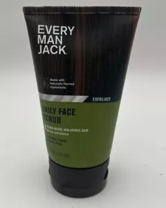Every Man Jack - Daily Face Scrub - Exfoliate 1 Each-4.2 Fl Oz Discontinued HTF - Picture 1 of 3
