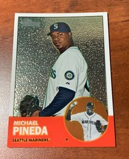 MICHAEL PINEDA - 2012 TOPPS HERITAGE #HP-91 CHROME /1963 - SEATTLE MARINERS