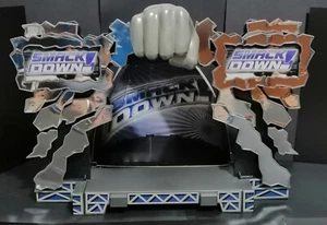 WWE Jakks 2002 Entrance Stage Of Rage Smackdown Playset action figures wrestling - Imagen 1 de 13