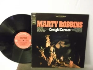 Marty Robbins,CS 9525,"Tonight Carmen",US,LP,stereo,2 eyes,360 sound,1965,Mint- - Picture 1 of 1