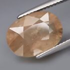 BIG 6.76 Ct Natural Yellow Sapphire Unheated Oval Shape Loose Gemstone See Video