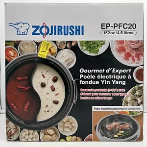 NEU Zojirushi Gourmet d Expert Elektrische Pfanne für Yin Yang Hot Pot EP-PFC20-HA - Bild 1 von 6