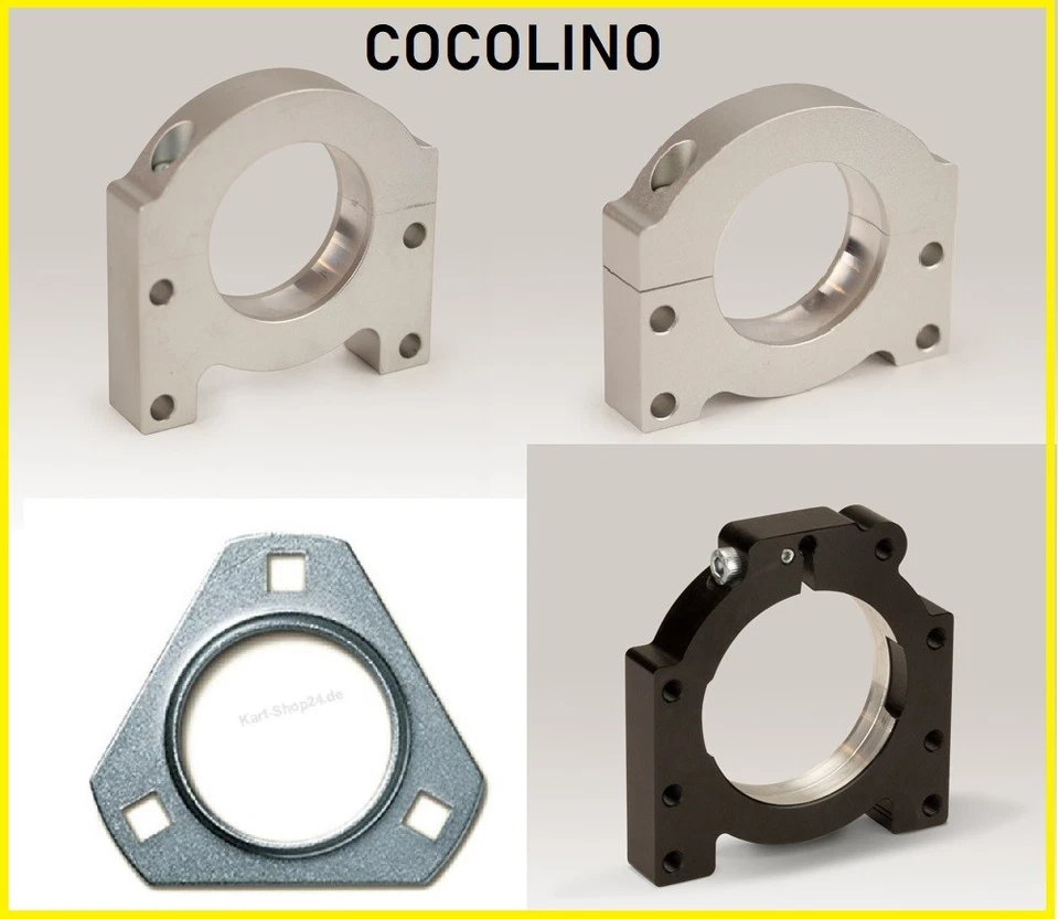 Kart Hinterachslager Achslagerschale Lagerschale Achse  25 30 40 50 mm Achslager - Bild 1 von 1