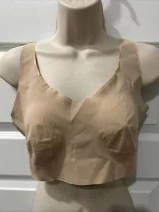 NUEVO Sujetador Bali Talla L Easylite Comfort Revolution Sin Alambres Beige Cierre Trasero DF3496 - Imagen 1 de 5