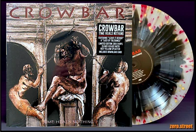CROWBAR Time Heals Nothing LP on COLOR VINYL New SEALED Splatter - Image 1 of 3