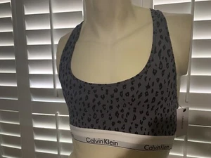 Neu mit Etikett Calvin Klein Damen-Bralette (MEDIUM) modern Baumwolle ungefüttert F3785 – 021 - Bild 1 von 11