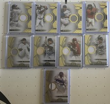 2023 Topps TIER ONE Certified Relic Cards- You Pick/Choose- Buy More and Save $$