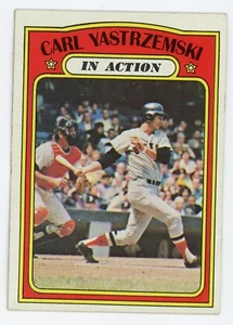 1972 Topps Carl Yastrzemski In Action #38 Ex Red Sox - Picture 1 of 1