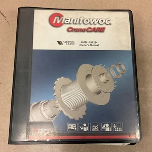 Manitowoc National 400B TRUCK CRANE OWNERS MANUAL OPERATION MAINT. SERVICE PARTS - Picture 1 of 7