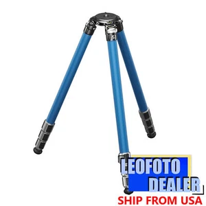 Leofoto LMP-324CL Water-Resistant Tripod with 75mm Video Bowl Blue - Picture 1 of 12