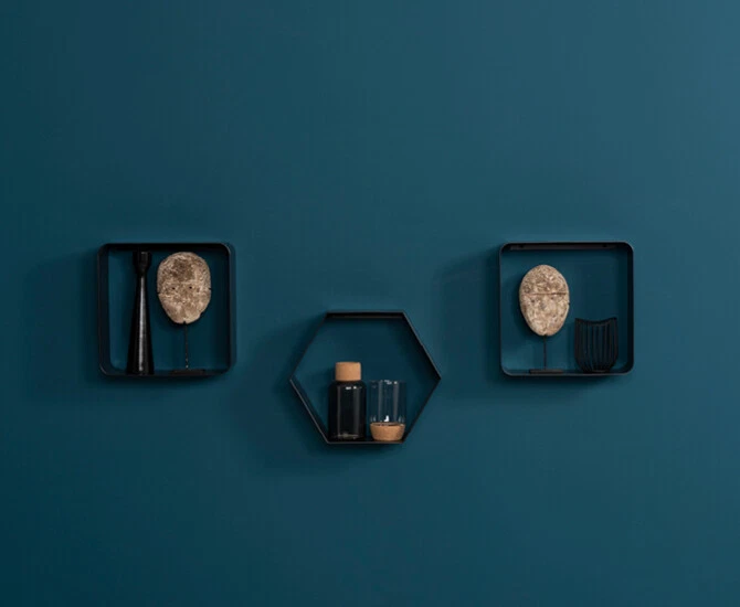 Conf. 3 Pz Mensola Cubo 296x287x124mm Vari Colori - Immagine 1 di 1