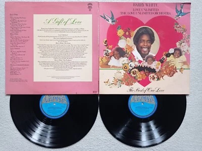 2 LP 33T BARRY WHITE, THE LOVE UNLIMITED ORCHESTRA "The Best Of Our Love" VG++ ° - Photo 1/2