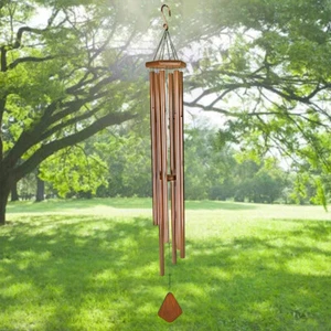 56" Long Tube Wind Chime Deep Tone Resonant Bass Sound CHURCH Bell Windchimes - Picture 1 of 6
