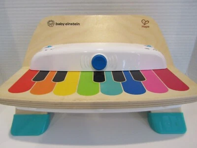 BABY EINSTEIN Hape Magic Touch WOOD Piano Music TOY For Kids & Toddlers NO CARDS - Image 1 of 4