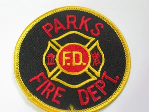 Parks Fire Department Patch, Older Patch , (2484) - Picture 1 of 3