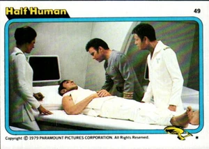 1979 Topps Star Trek: The Motion Picture Movie #49 Half Human - Picture 1 of 2
