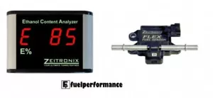 Kit analizador de contenido de etanol Zetronix y sensor de combustible flexible - ECA (ROJO) - Imagen 1 de 1