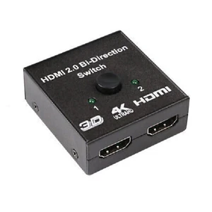 4K*2K Bi-directional HDMI 2.0 Switcher HDCP HDTV PC Screen Splitter 1 in 2 Out b - Picture 1 of 11