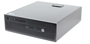 Windows 11 Pro Desktop Computer, HP PC: 3.20GHz i5, 128GB SSD, 500GB, 16GB, DVD - Afbeelding 1 van 15