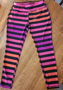 Danskin Now Fitted Dri More Colorful Leggings Yoga Pants Women's Size M 8-10 - Picture 1 of 6