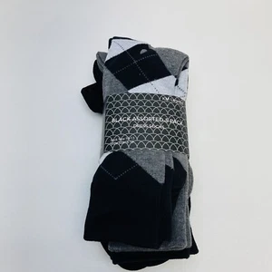 KM Legend Calzini Uomo Eleganti Nero/Grigio Assortiti Confezione da 5 Paia - Foto 1 di 4