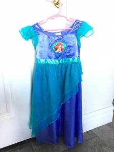 Disney Store Arielle kleine Meerjungfrau Kleid Kostüm Outfit Größe 4 Pull On, 102 cm - Bild 1 von 7