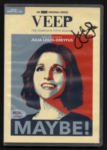 JULIA LOUIS DREYFUS - VEEP Signed Autograph DVD Cover + 2 Disc Set PSA # AO70229 - Picture 1 of 2