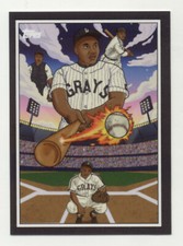 Josh Gibson Topps x Nashville Stars 2021 Negro League Baseball Card #5