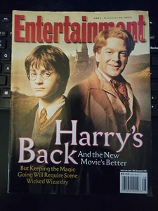 Entertainment Weekly Magazine #683 November 22, 2002 Harry Potter b22:6748 - Picture 1 of 7