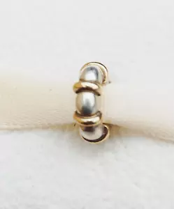 Gen. Pandora two-tone Charm "Seattle" or "Flow Spacer" - 790266 - Foto 1 di 1