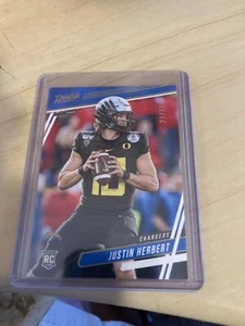 2020 Panini Prestige Justin Herbert 27/75 RC - Picture 1 of 2