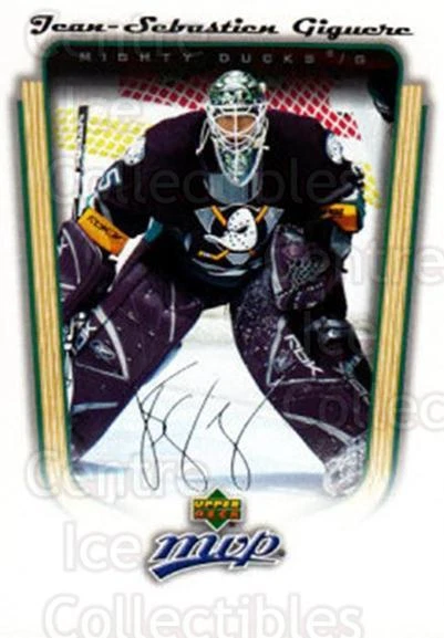 2005-06 Upper Deck MVP #6 Jean-Sebastien Giguere - Image 1 of 1