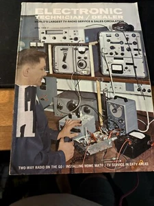 Electronic Technician/Dealer Magazine: Two-Way Radio on The Go April 1969 - Imagen 1 de 5