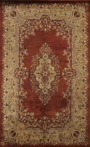 Floral Aubusson Area Rug Hand-tufted Wool Oriental Indian All Sizes Carpet