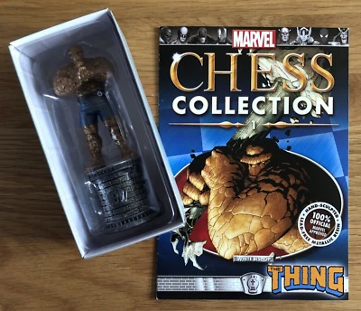 Eaglemoss Marvel Chess Collection Special 1 The Thing Figure - Imagem 1 de 4