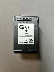 Cartucho de impresión de tinta negra HP 67 SETUP original (3YM38A) - SIN PAQUETE MINORISTA™ - Imagen 1 de 4