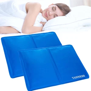 2-Pack Cooling Pillow – Gel Cooling Mat and Cool Pillow Cushion for Night Sweats - Picture 1 of 12