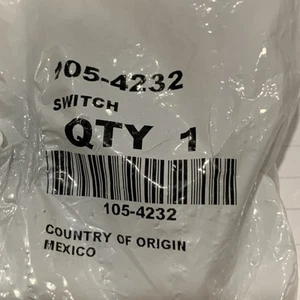 Toro OEM 105-4232 Zweipositionsschalter mit Kontrollleuchte - Bild 1 von 6