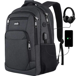 Backpack for Men and Women,17.3 inch School Backpack for Teens,Travel Laptop ... - Picture 1 of 7