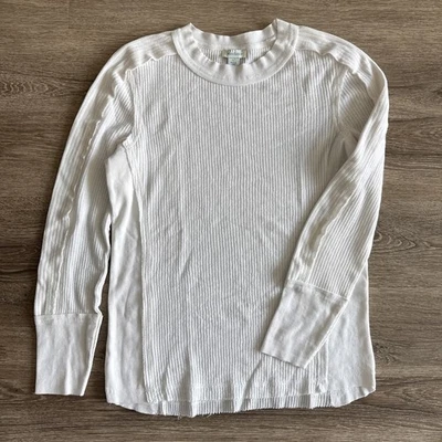 Top térmico manga terciopelo Sundance talla grande marfil tejido gofre Foto 1 de 4