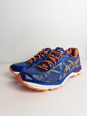 Asics GT 2000 3 scarpe donna US 11 blu arancione sneakers corsa jogging - Immagine 1 di 4