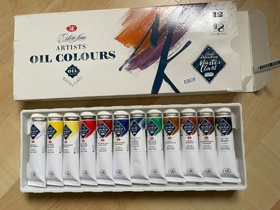 MASTER CLASS Ölfarben - Original Feinste Künstler Ölfarben Set 12 x 18ml - Bild 1 von 3